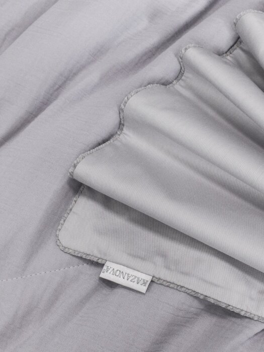 Комплекты для сна Muslin & Satin Solid color (лаванда жемчуг) Евро