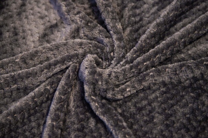 Эшли (антрацит) Покрывало 220х240