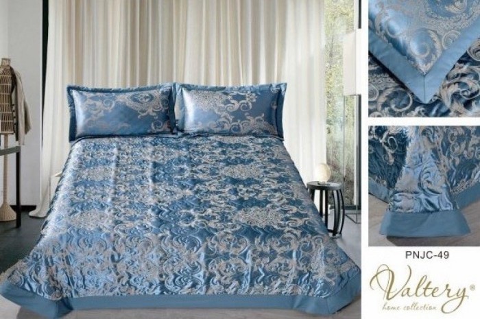 Покрывала жаккардовые PNJC-49 евро 230х250 2 наволочки 50х70