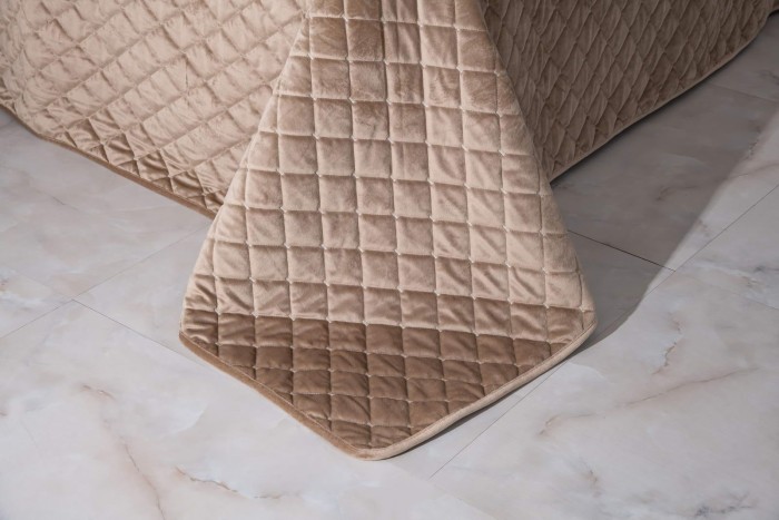 Натаниэль (беж) Покрывало 240х260