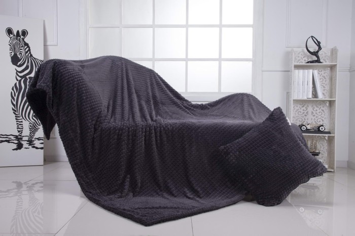Fantastic №5 (серый) Покрывало 220х240