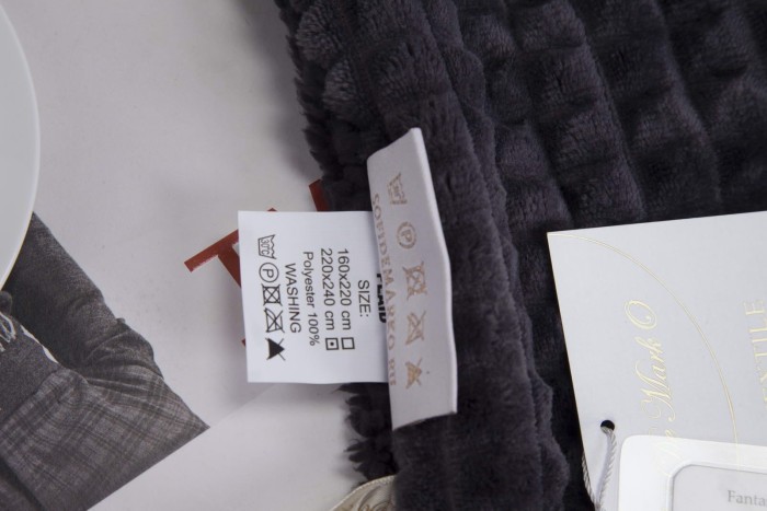 Fantastic №5 (серый) Покрывало 220х240