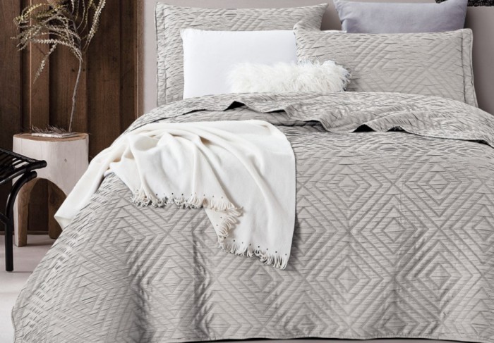 Покрывало PPL-23 Light Grey 160 х 230 см