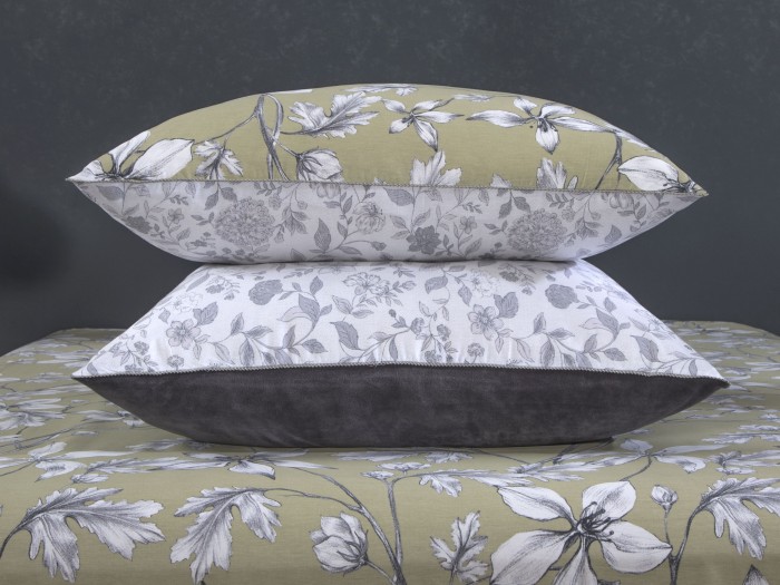 Комплекты для сна Мартина (графит олива платина) ABC Cotton Евро