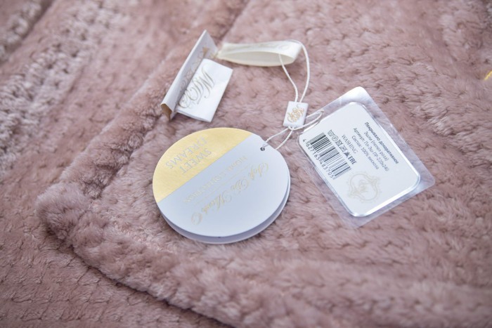 Эшли (пепел роза) Покрывало 220х240