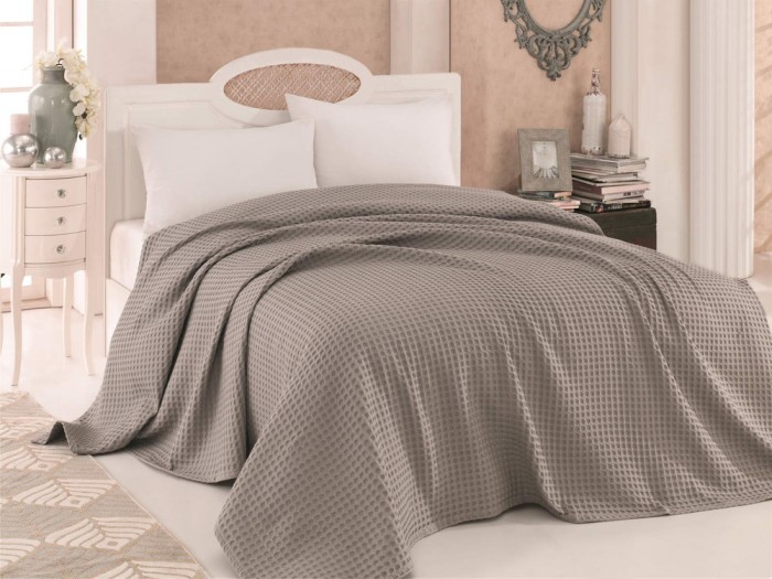 Грация (серая) Покрывало 200х220