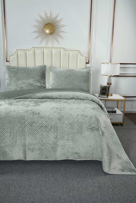 Патрисия (изумруд) Покрывало 160х220