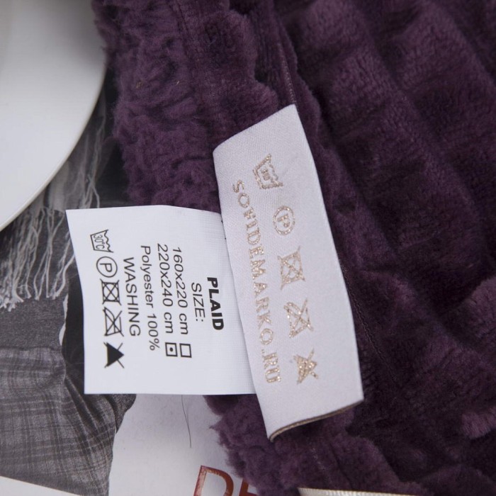 Fantastic №7 (фиолет) Покрывало 160х220