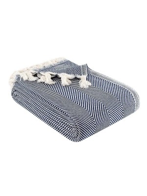 Плед GRACE цвет синий (Blue) 160x230