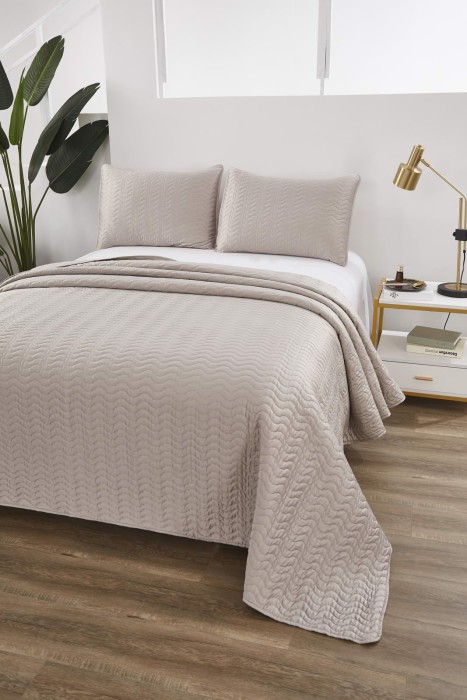 Саванна (серая) Покрывало 160х220