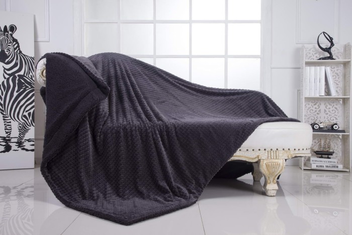 Fantastic №5 (серый) Покрывало 160х220