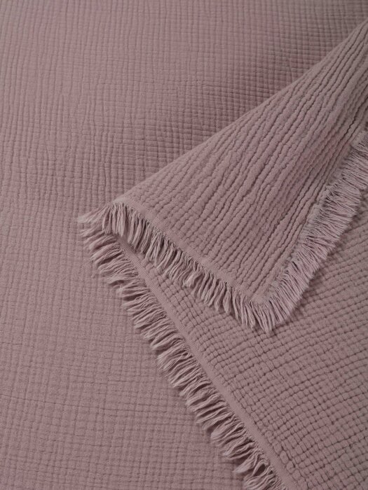 Комплекты для сна Stonewash Muslin (пыльная роза) комплект с покрывалом Евро