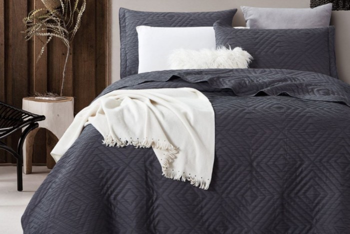 Покрывало PPL-23 Dark Grey 160 х 230 см