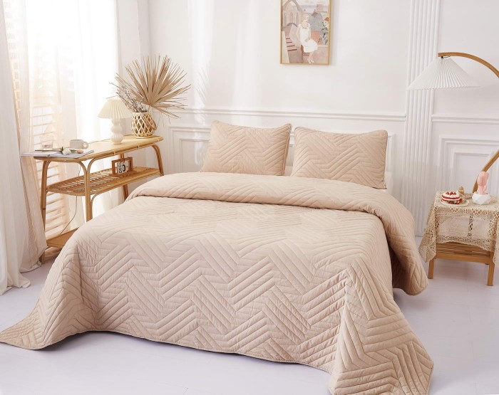 Мориц (беж) Покрывало 160х220