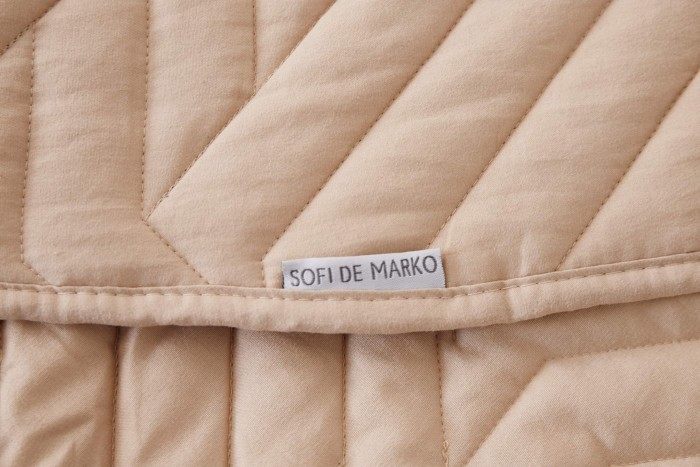 Мориц (беж) Покрывало 160х220