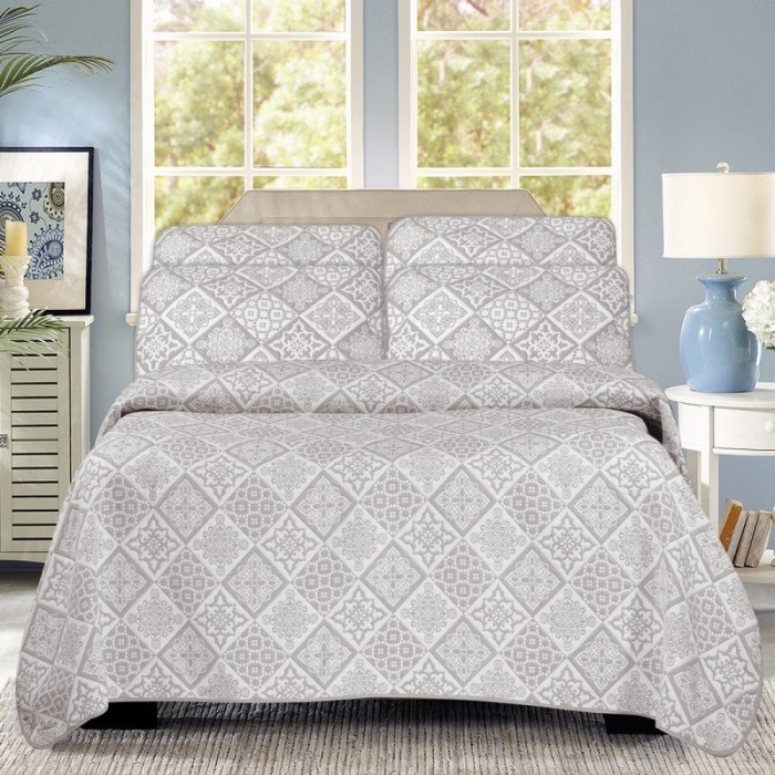 Покрывала XJ-06 евро 240х260 2 наволочки 50х70