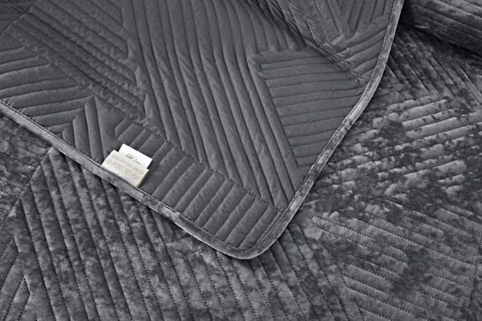 Патрисия (серая) Покрывало 160х220