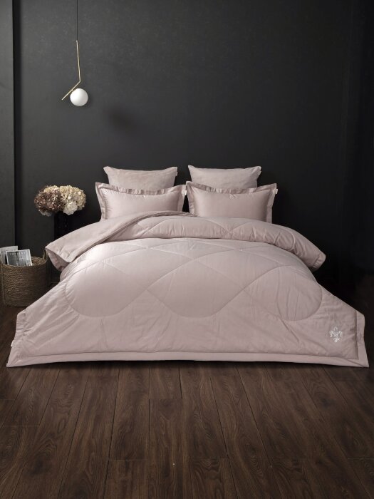 Комплекты для сна Lindor Fluffy (лайт пудра) Egyptian Cotton Семейный