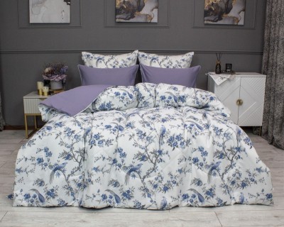 Комплекты для сна Ибис (кобальт жемчуг) Cotton Евро