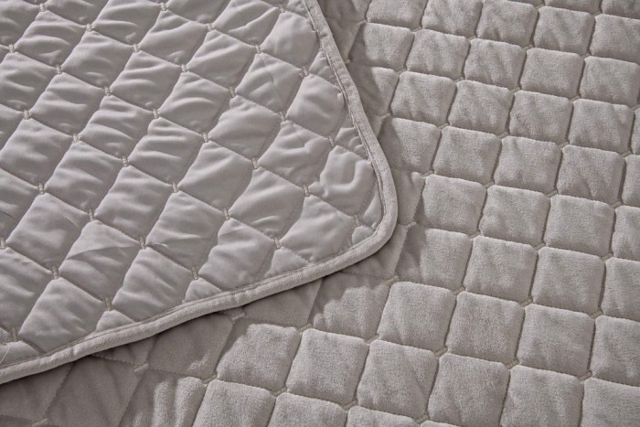 Натаниэль (св серый) Покрывало 160х220