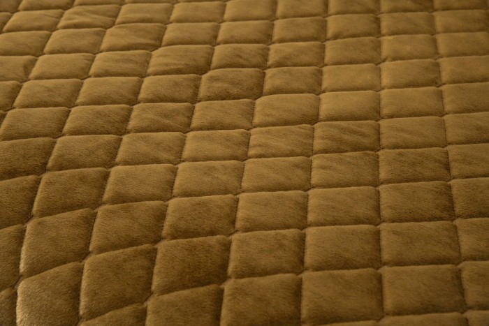 Натаниэль (горчичный) Покрывало 160х220