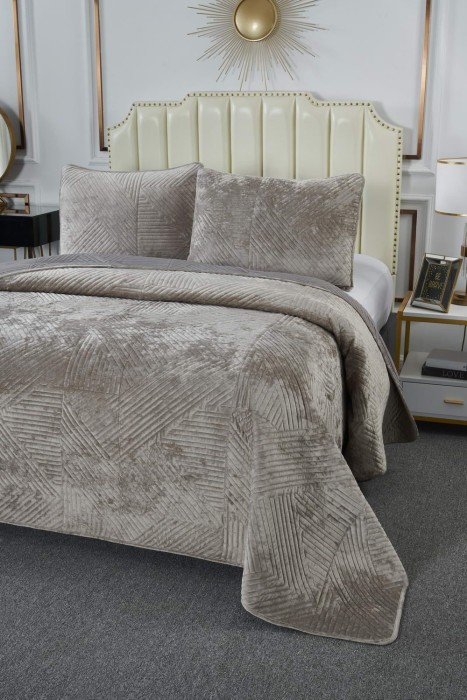 Патрисия (беж) Покрывало 240х260