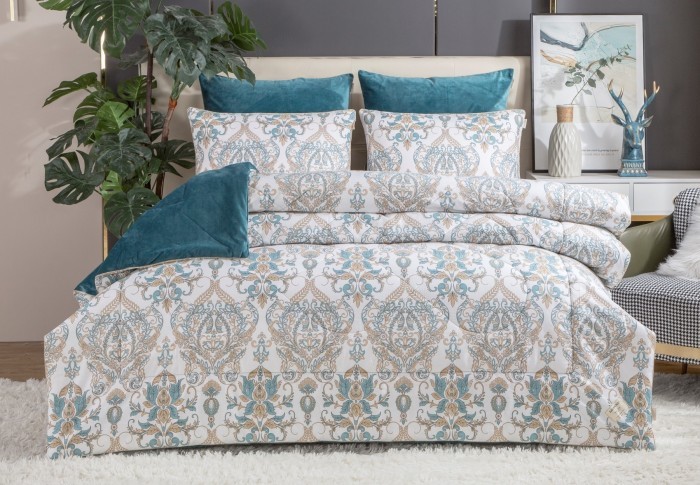 Комплекты для сна Мартин (бежевый изумруд) ABC Cotton комплект Евро 