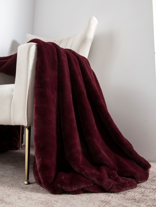 Покрывало декоративное Rabbit (сангрия) 220x240см 