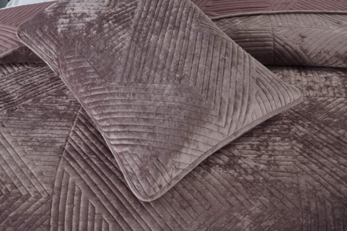 Патрисия (пепел роза) Покрывало 240х260