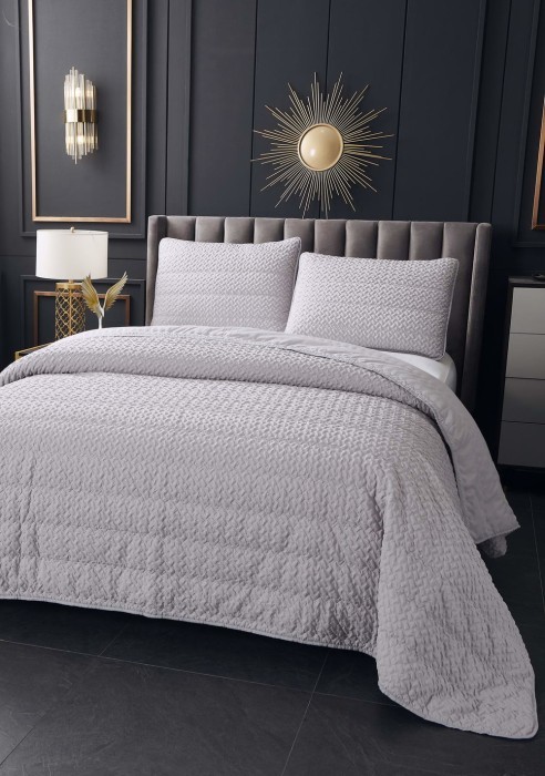 Ирма (серое) Покрывало 230х250