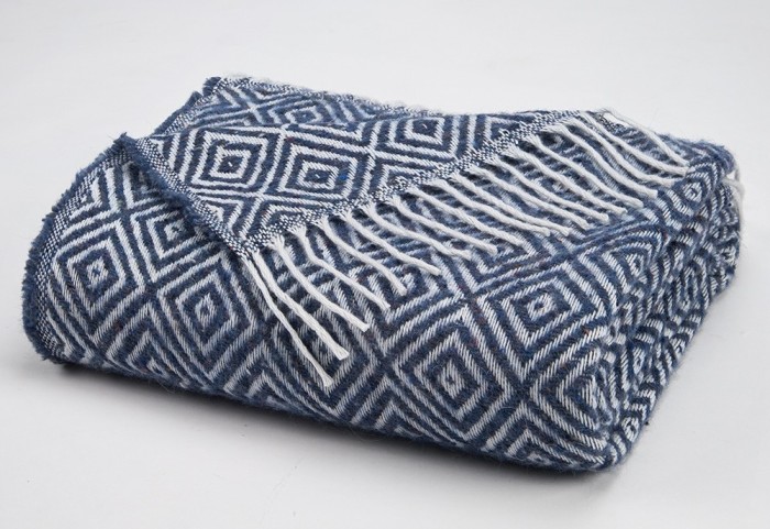 Плед полушерстяной Элегант 40% шерсть, 60% пан 140x200