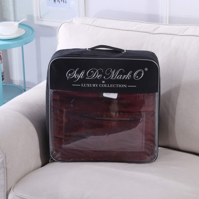 Марсель (бордо) Покрывало 160х220