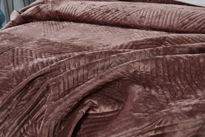 Патрисия (терракот) Покрывало 240х260