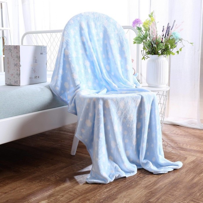 Роджер (голубой) Покрывало Детское 100х150