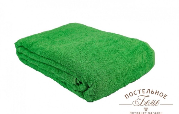 Простыни-покрывала махровые PM GREEN PARASEET 150x210