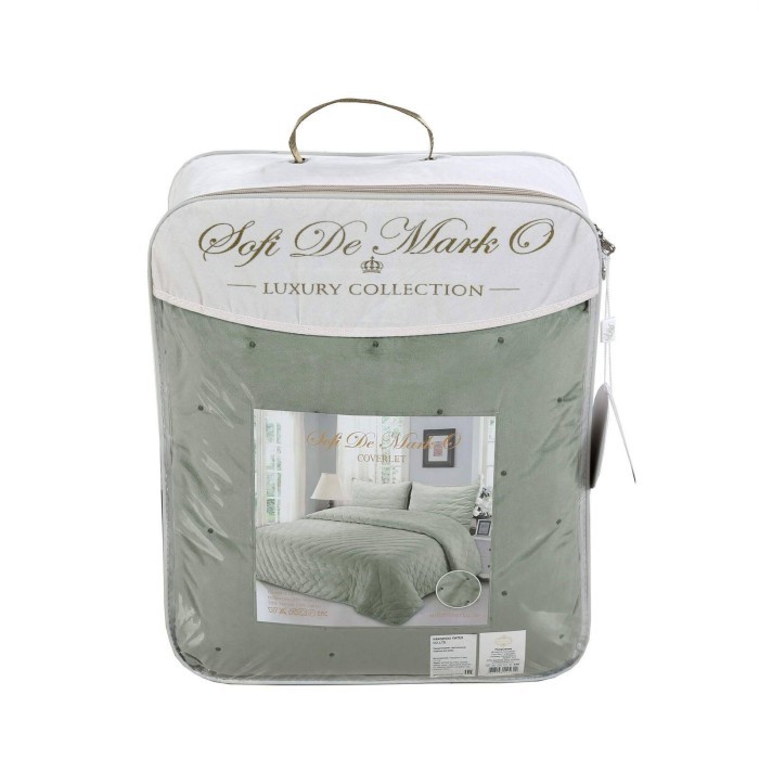 Иоланта (зеленая) Покрывало 240х260