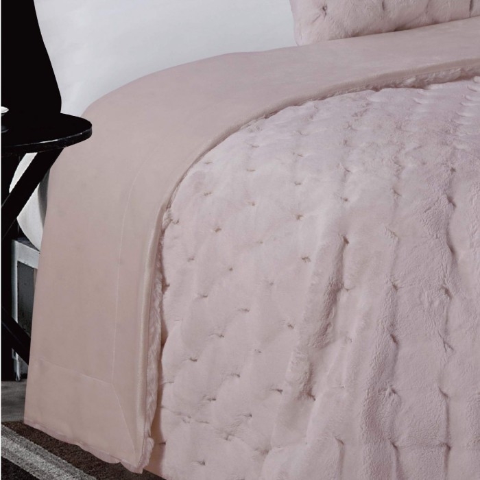 Бернард (пудра) Плед 220х240