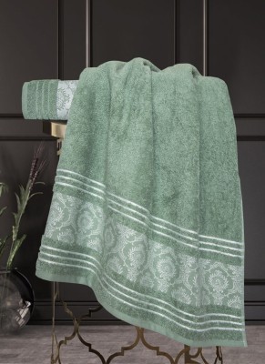 Комплект полотенец Казанова Бьянка Жаккардовый хлопок (мави) 70х140см и 50х90см Т67-324-к-т