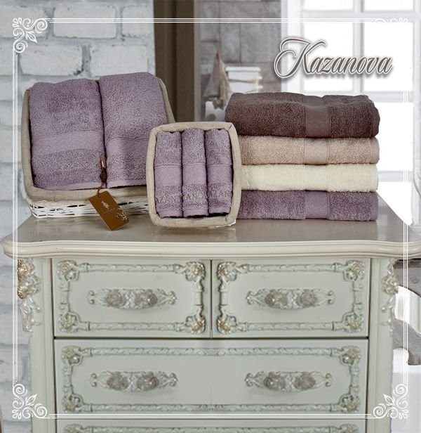 Полотенца Казанова Комплект полотенец Irada (лаванда) 30х50см(3) К63-283-30х50