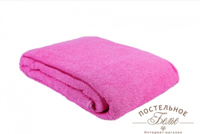 Простыни-покрывала махровые PM Light pink 150x210