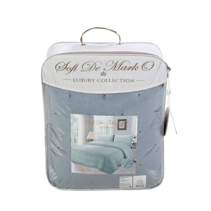 Иоланта (голубая) Покрывало 240х260