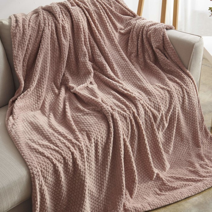 Каролина (пепел роза) Покрывало 160х220