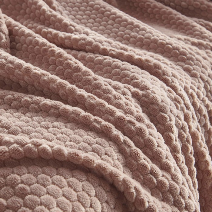 Каролина (пепел роза) Покрывало 160х220