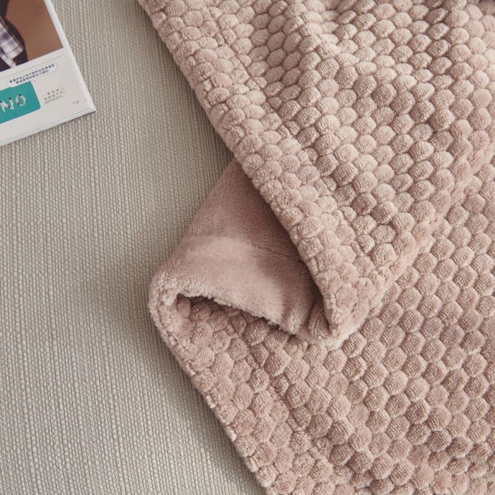 Каролина (пепел роза) Покрывало 160х220