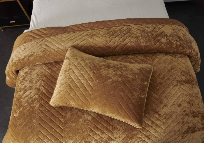 Фернанд (горчичное) Покрывало 240х260