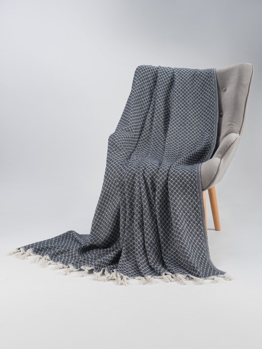 Покрывало NAZBONC цвет синий 200х220