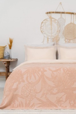 Покрывало Arya махровое Botanical Garden Бежевый