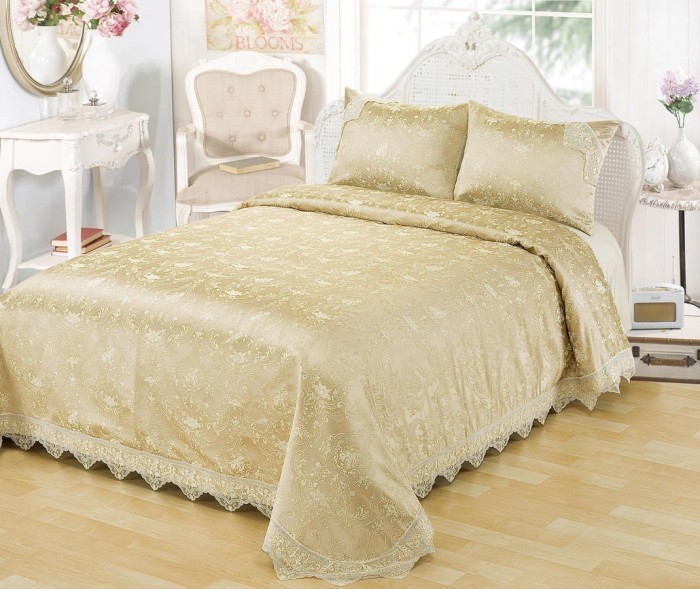 Антонина (беж) Покрывало 240х260