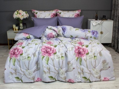 Комплекты для сна Зарина (лаванда) Cotton Евро