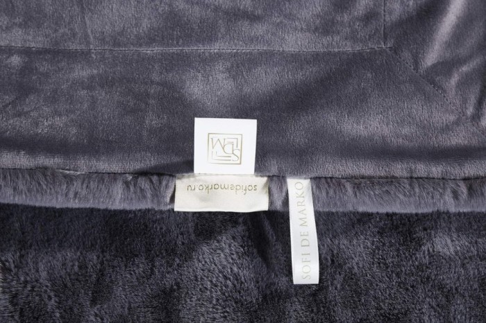 Ричард (антрацит) Покрывало 210х230